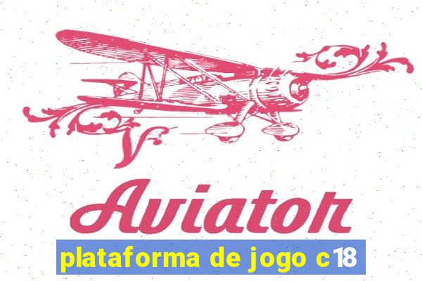 plataforma de jogo c18