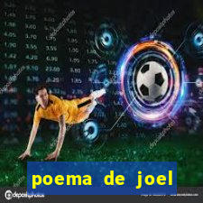 poema de joel rufino dos santos