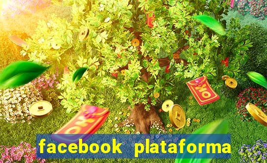 facebook plataforma pagando no cadastro