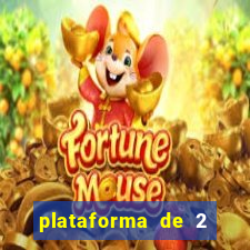 plataforma de 2 reais fortune tiger