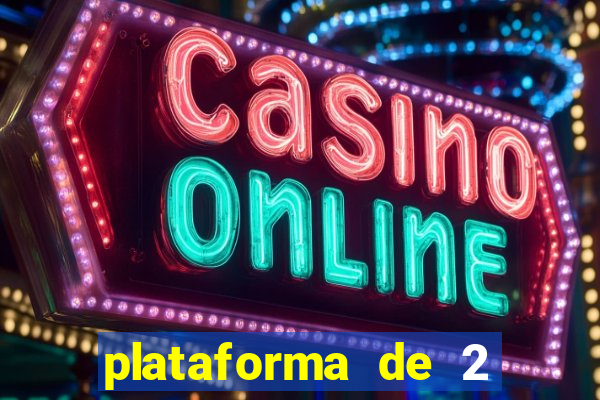 plataforma de 2 reais fortune tiger