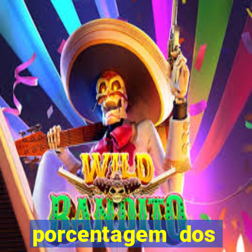 porcentagem dos joguinhos slots