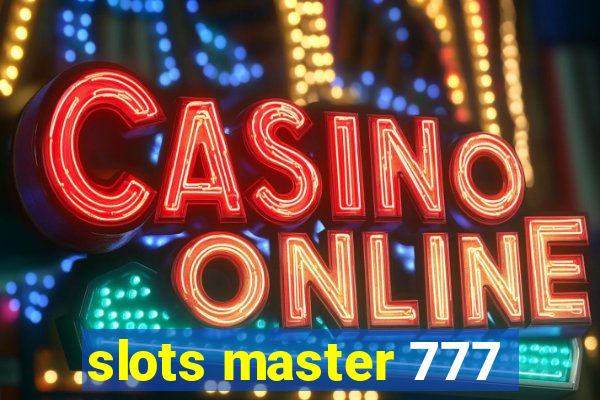 slots master 777