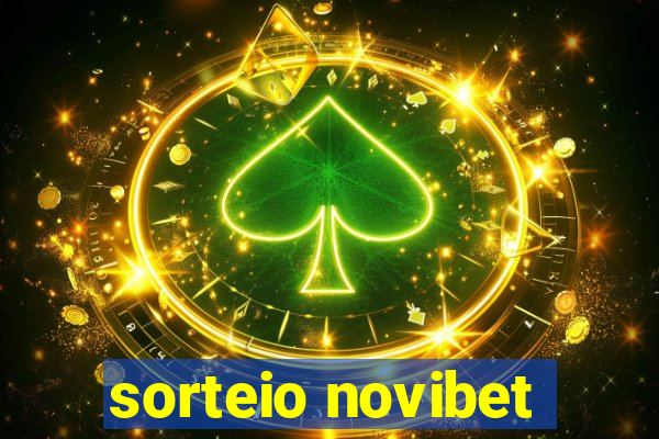 sorteio novibet