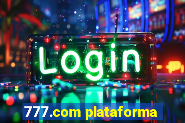 777.com plataforma