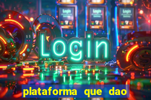 plataforma que dao bonus no cadastro