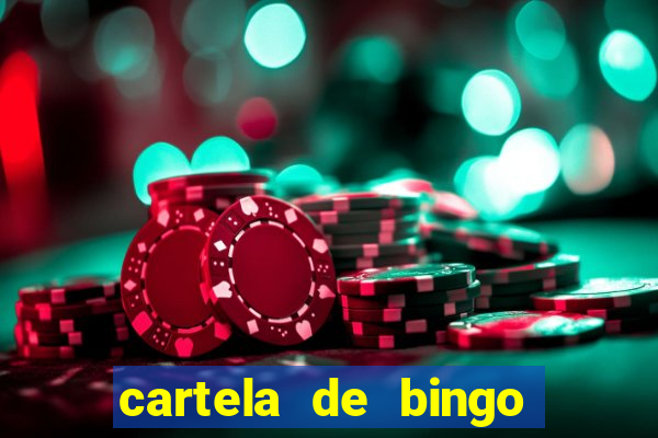 cartela de bingo ate 50 para imprimir