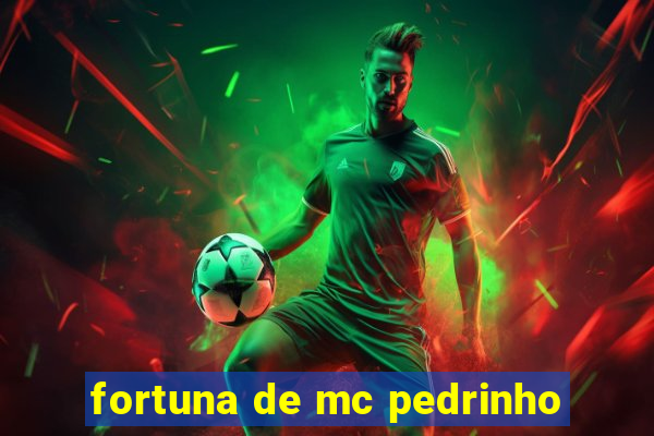 fortuna de mc pedrinho