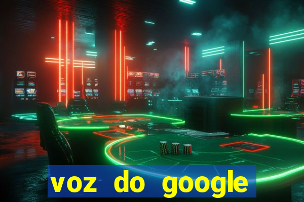 voz do google tradutor homem