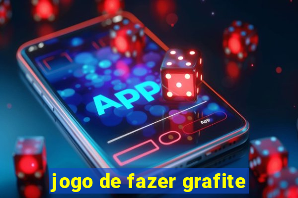 jogo de fazer grafite