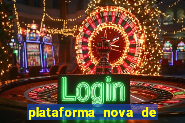 plataforma nova de 3 reais