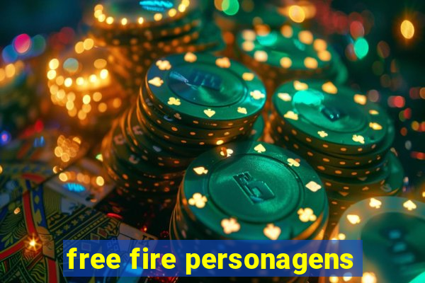 free fire personagens