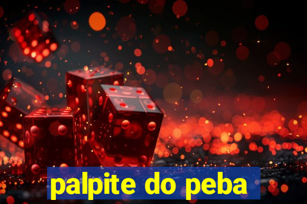 palpite do peba