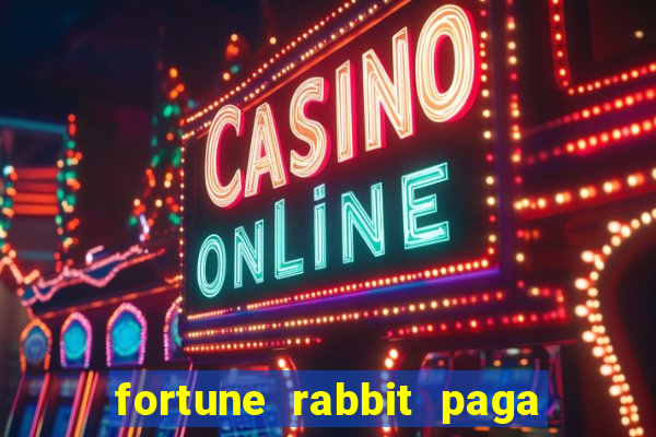 fortune rabbit paga mesmo Informational