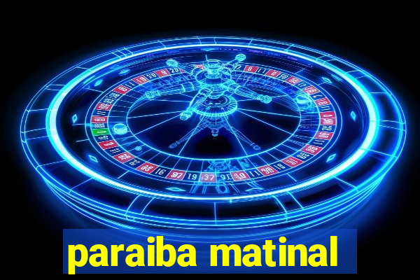 paraiba matinal