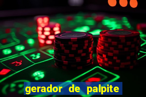 gerador de palpite do jogo do bicho