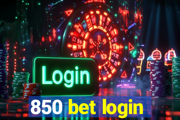 850 bet login