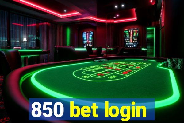 850 bet login