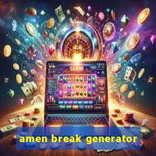 amen break generator