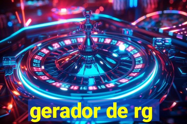 gerador de rg