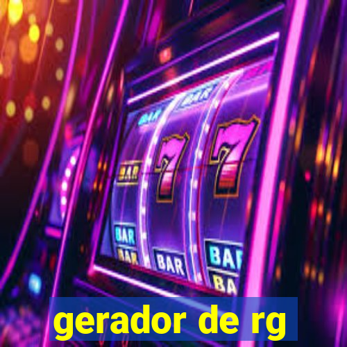 gerador de rg