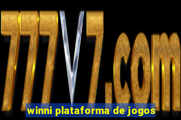 winni plataforma de jogos