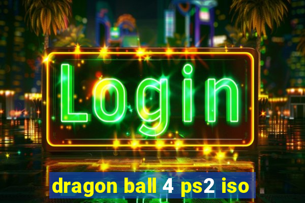 dragon ball 4 ps2 iso