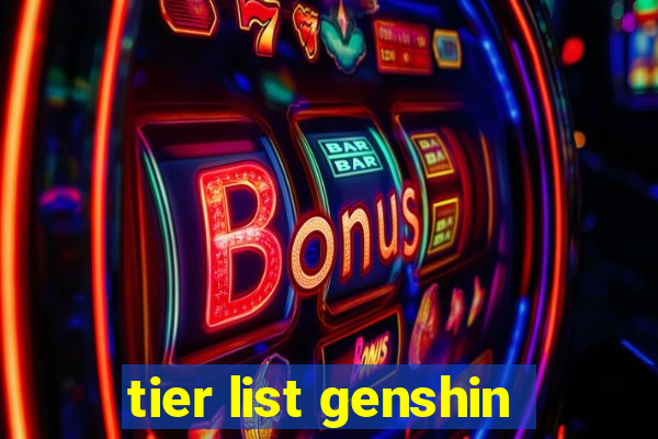 tier list genshin