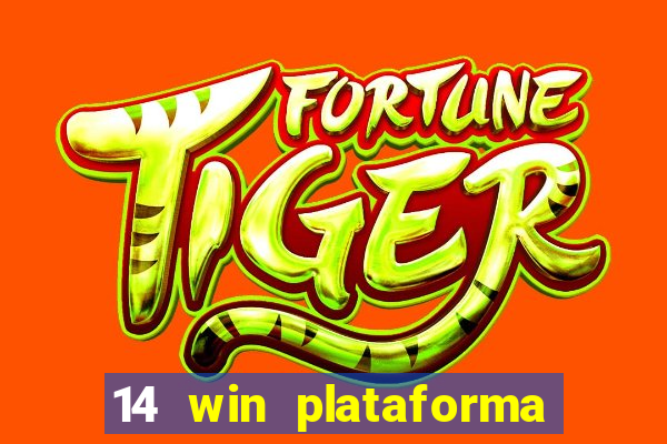 14 win plataforma de jogos