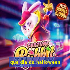 que dia do halloween