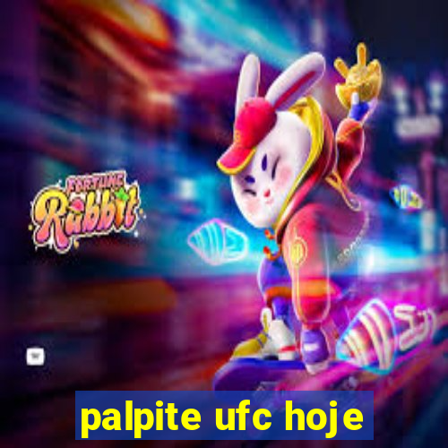 palpite ufc hoje