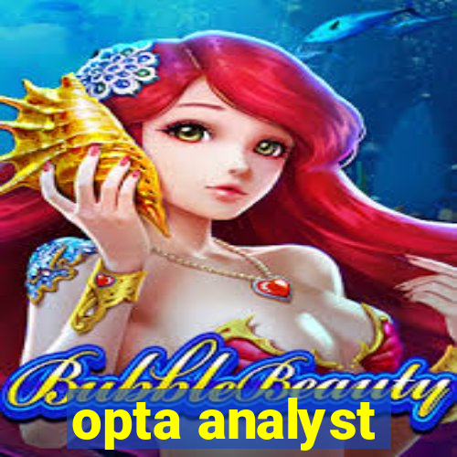 opta analyst