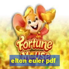 elton euler pdf