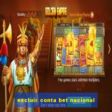 excluir conta bet nacional