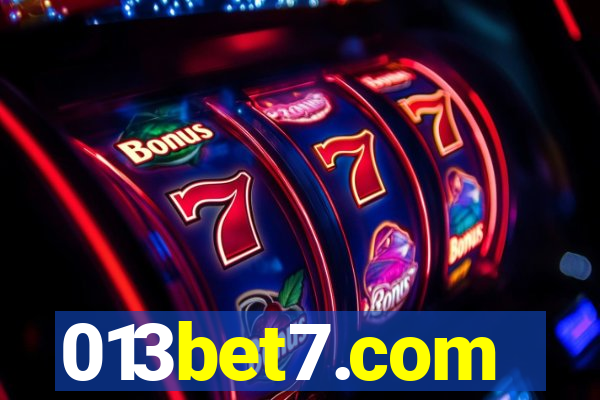 013bet7.com