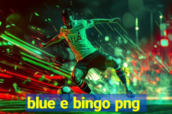 blue e bingo png