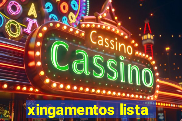 xingamentos lista