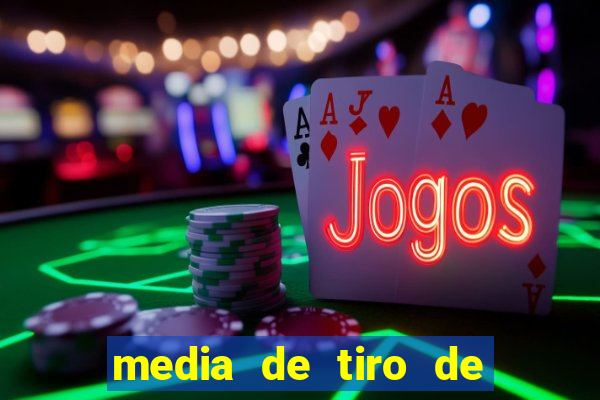 media de tiro de meta por jogo