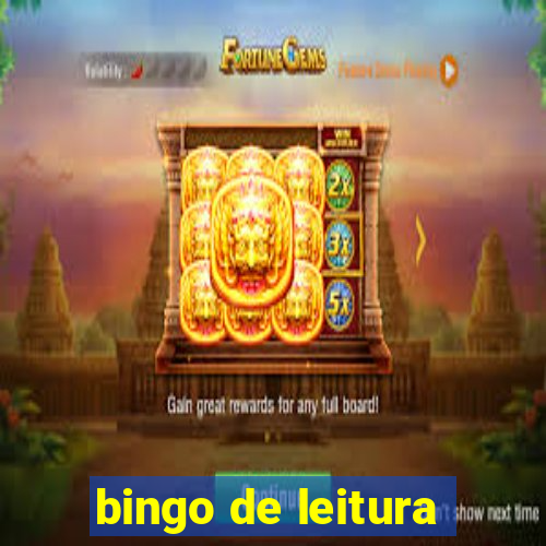 bingo de leitura