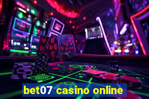 bet07 casino online