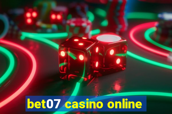 bet07 casino online