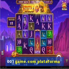 001 game.com plataforma