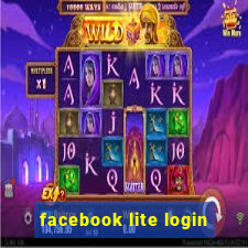 facebook lite login