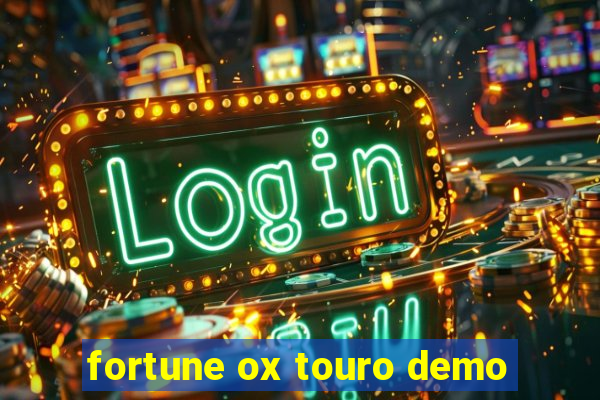 fortune ox touro demo