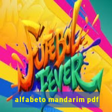 alfabeto mandarim pdf