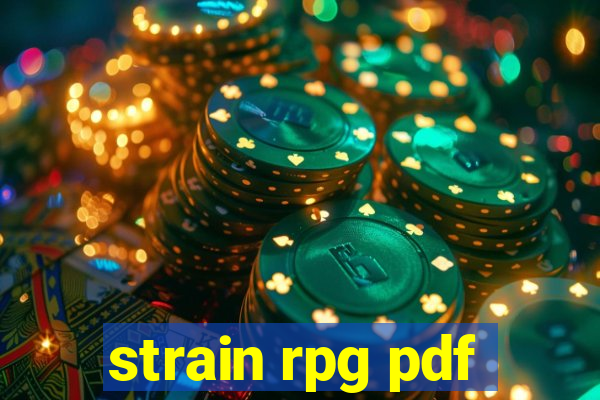 strain rpg pdf