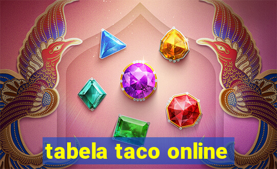 tabela taco online