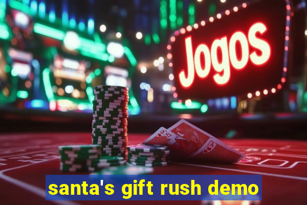 santa's gift rush demo