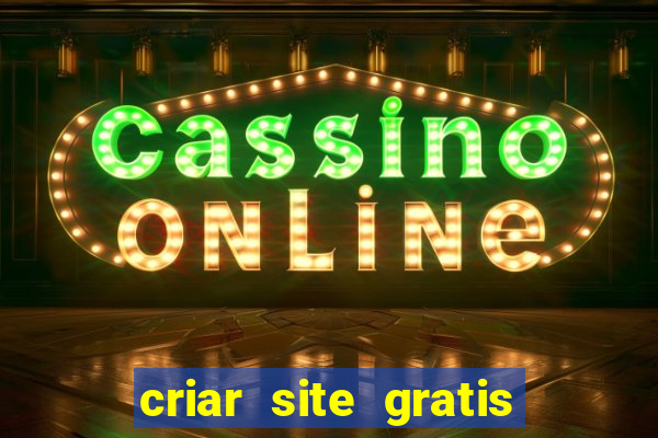 criar site gratis de jogos