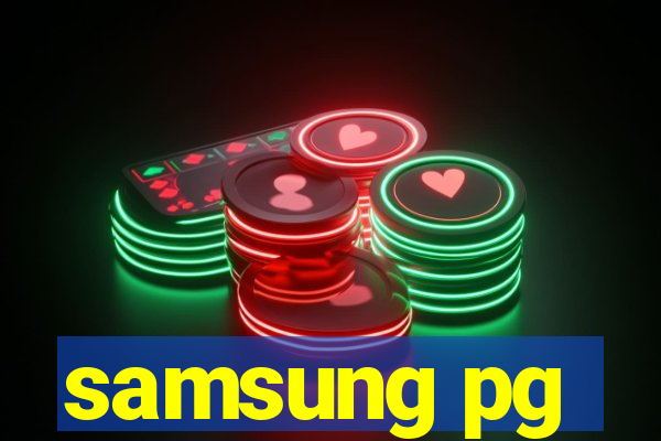 samsung pg